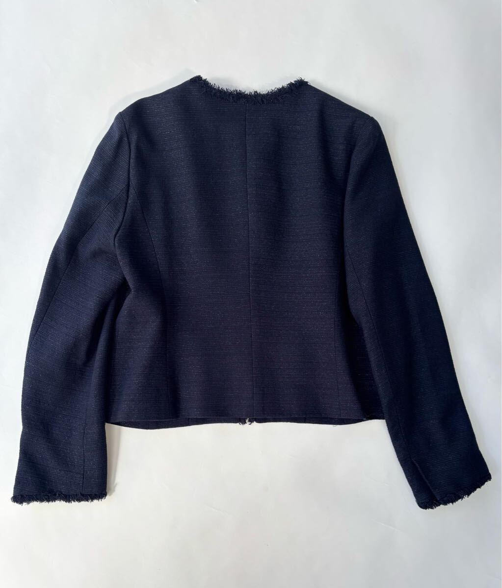美品【ユナイテッドアローズ UNITED ARROWS】濃紺ツイード