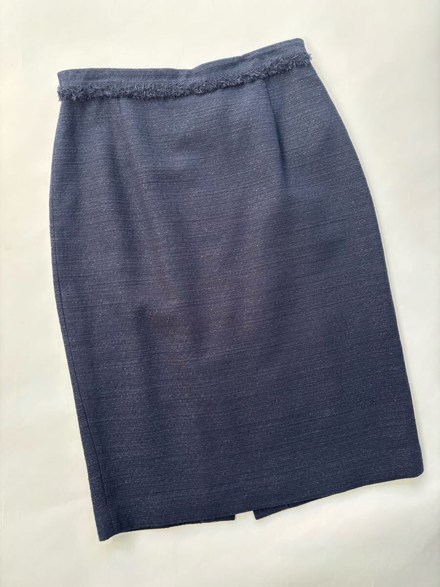 美品【ユナイテッドアローズ UNITED ARROWS】濃紺ツイード