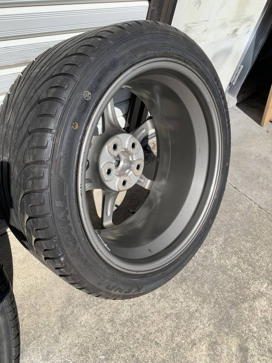 美品 BNR34 スカイラインGTR 純正ホイール4本セット 9J-18インチ 美品 BNR34 スカイラインGTR 純正ホイール4本セット 9J-18インチ