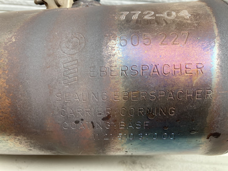 BMW F20 M135i 純正觸媒