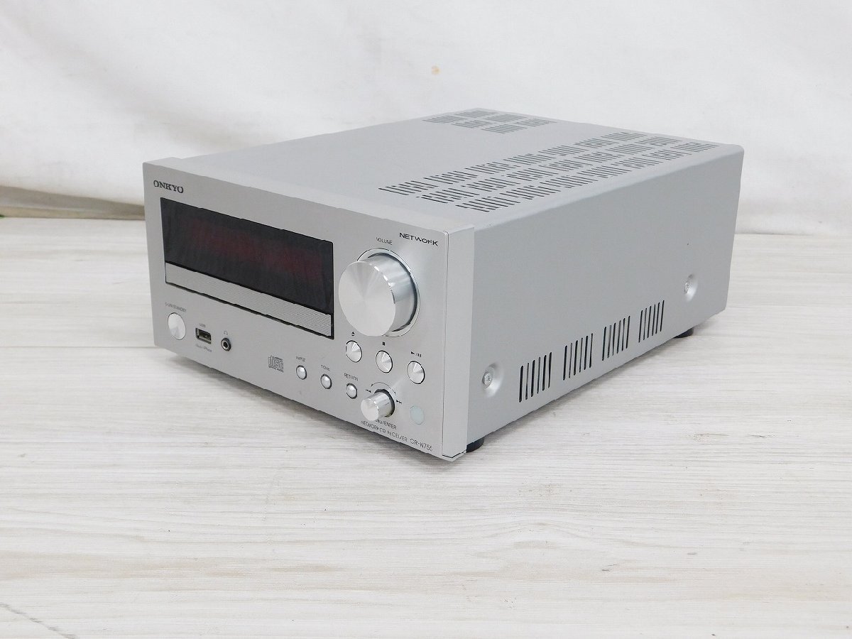 行董】オンキョー ONKYO CR-N755 ハイレゾ対応ネットワークCD 行董】オンキョー ONKYO CR-N755 ハイレゾ対応ネットワークCD