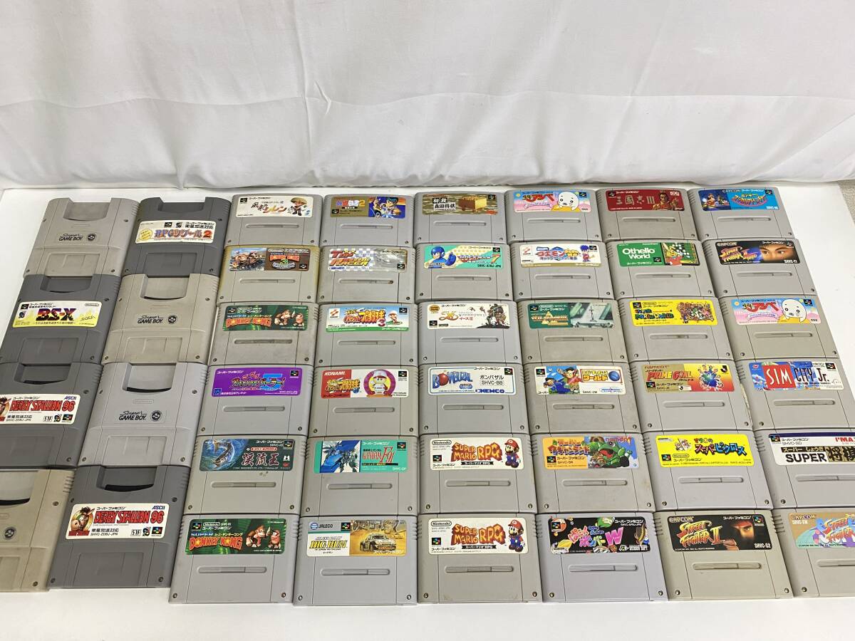 スーパーファミコン ファミコン 64 カセット ソフト大量 セット