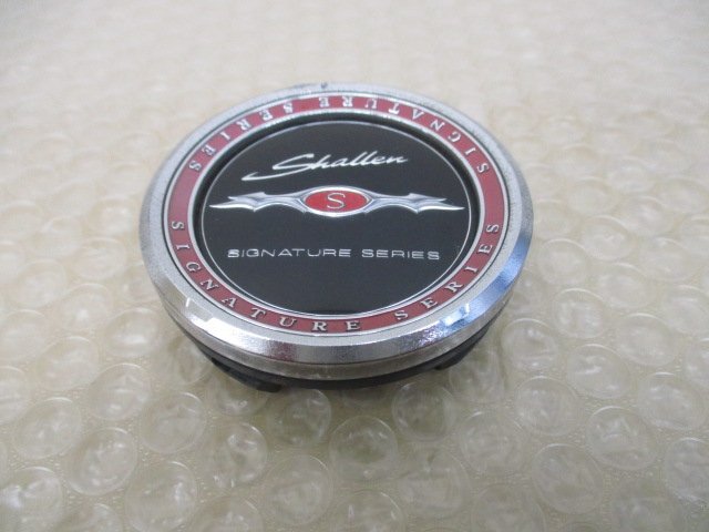 共豊 KYOHO AME SHALLEN シャレン シグネチャー アルミホイール用 中古センターキャップ 4個/4枚_画像2