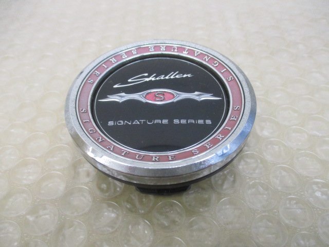 共豊 KYOHO AME SHALLEN シャレン シグネチャー アルミホイール用 中古センターキャップ 4個/4枚_画像3