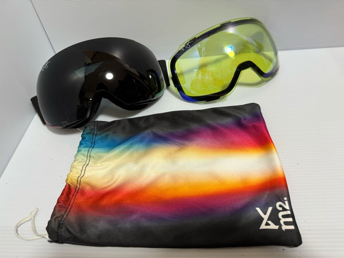 【格安】anon m2 アノン ゴーグル 替えレンズ付 スノーボード ジャンク ELECTRIC SMITH DICE DRAGON VONZIPPER SPY SWANS