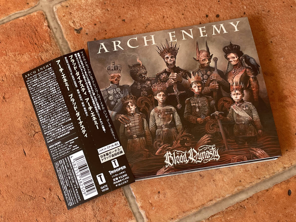 大人気 新譜・美品】Arch Enemy / Blood Dynasty アーチ・エネミー(一般 洋楽