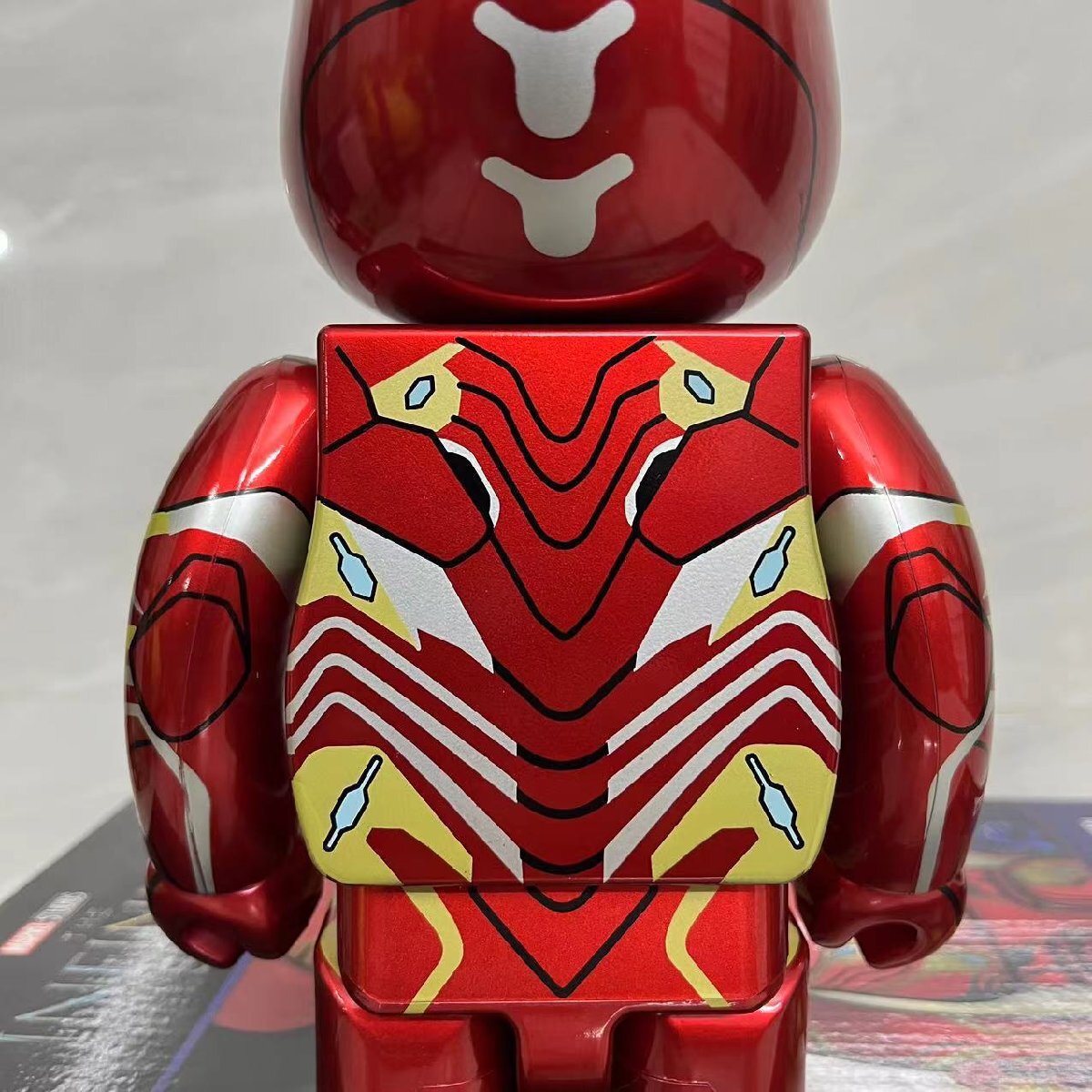 BE@RBRICK 400%100% アイアンマン ファッションフィギュア 未 BE@RBRICK 400%100% アイアンマン ファッションフィギュア 未