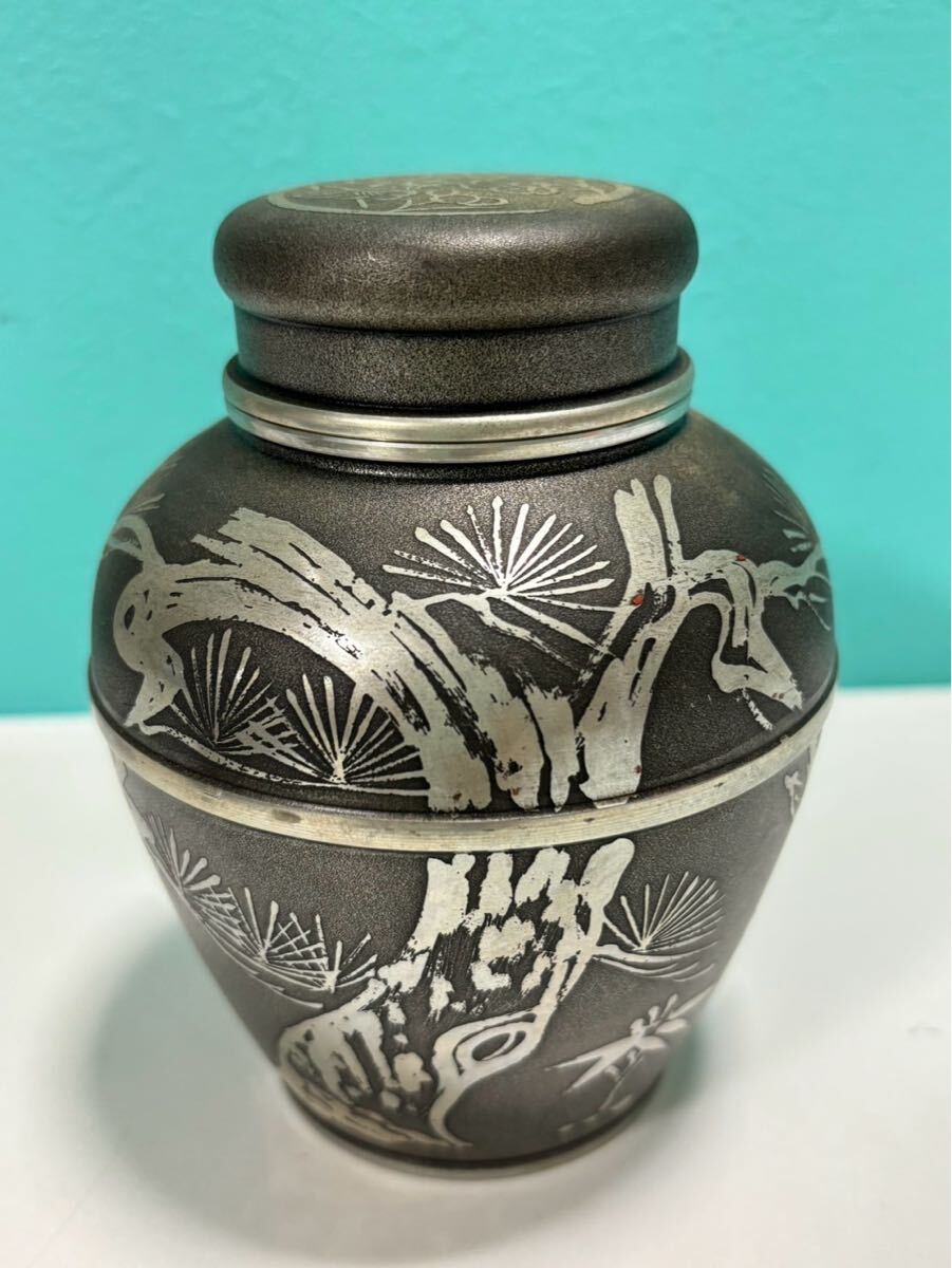 乾茂號造 茶器 茶壺 茶筒 茶道具 茶入 錫製 煎茶道具 金属工芸 乾茂號造 茶器 茶壺 茶筒 茶道具 茶入 錫製 煎茶道具 金属工芸