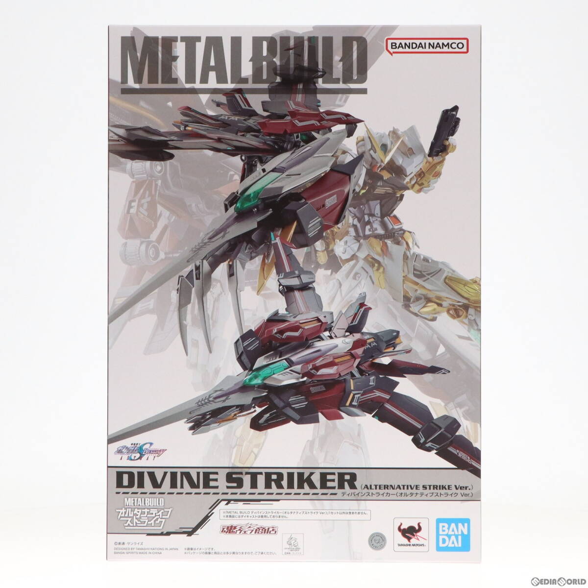 【中古】[FIG]魂ウェブ商店限定 METAL BUILD ディバインストライカー(オルタナティブストライク Ver.) 機(jī)動(dòng)戦士ガンダムSEED DESTINY ASTRA