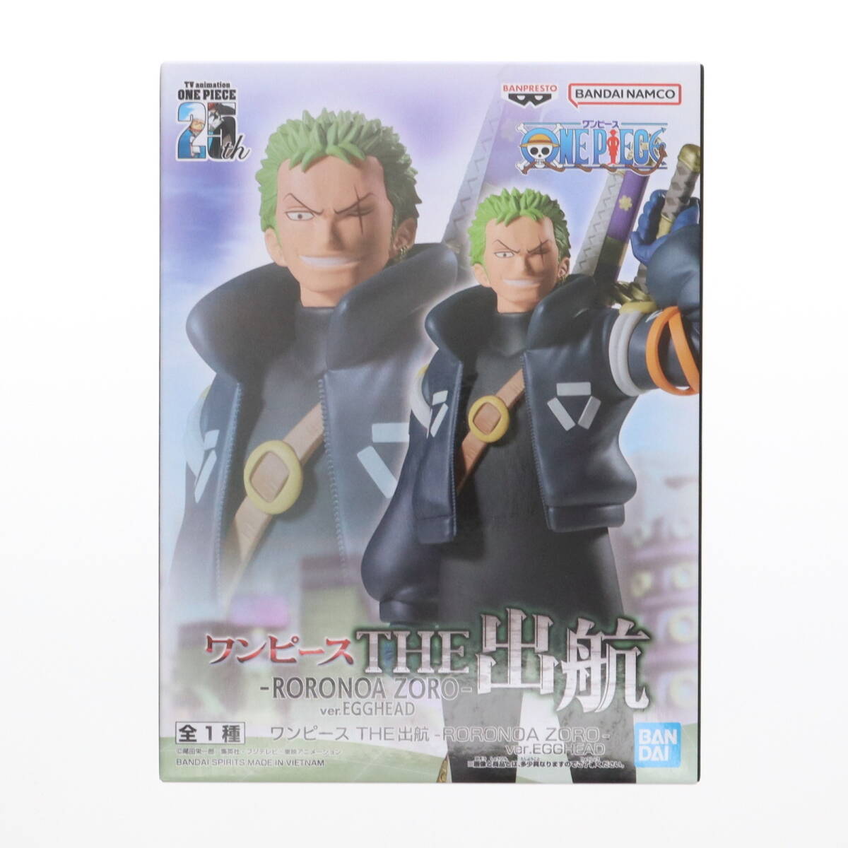【中古】[FIG]ロロノア?ゾロ ワンピース THE出航-RORONOA ZORO-ver.EGGHEAD ONE PIECE フィギュア プライズ(2729841) バンプレスト(617729