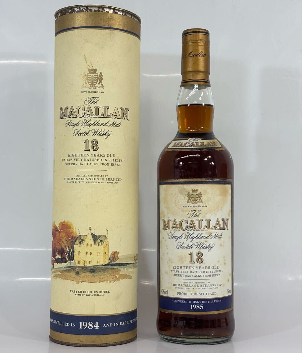 未開封 The Macallan ザ・マッカラン 18年 1985年 ウイスキー 未開封 The Macallan ザ・マッカラン 18年 1985年 ウイスキー