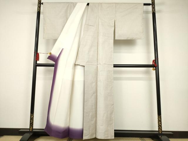 平和屋着物○本場大島紬 白大島 亀甲絣 正絹 逸品 AAAP7341ck 平和屋着物○本場大島紬 白大島 亀甲絣 正絹 逸品 AAAP7341ck