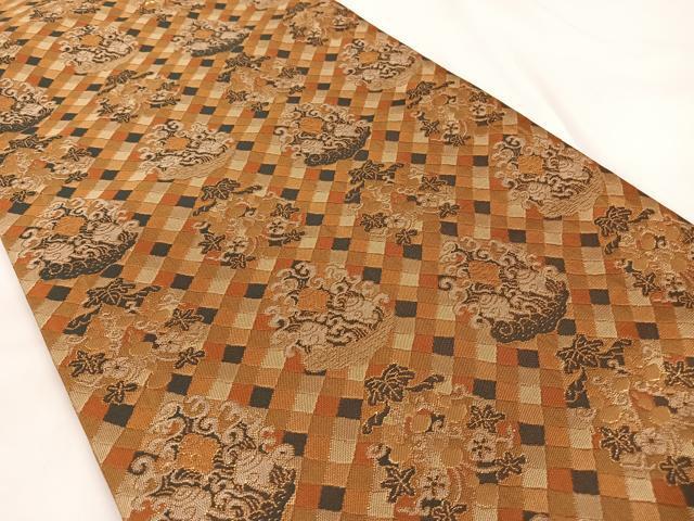逸品【龍村晋】吉野間道錦傳匠名錦袋帯色紙共箱#3863 逸品【龍村晋】吉野間道錦傳匠名錦袋帯色紙共箱#3863