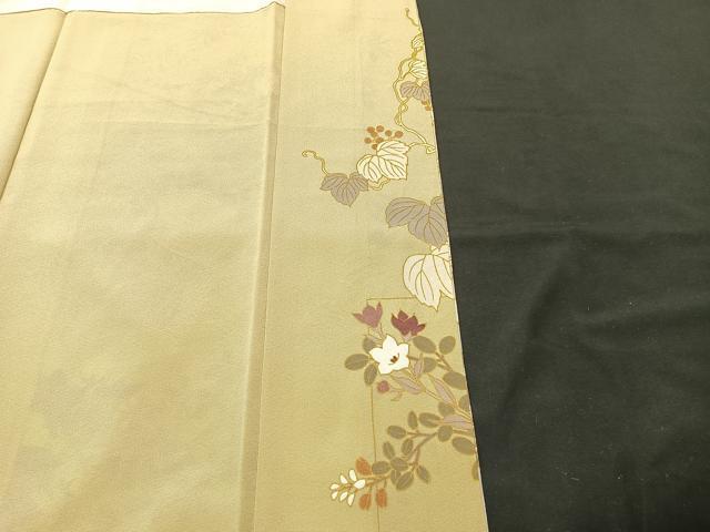 平和屋着物□豪華色留袖 駒刺繍 屏風草花文 暈し染め 金彩 平和屋着物□豪華色留袖 駒刺繍 屏風草花文 暈し染め 金彩