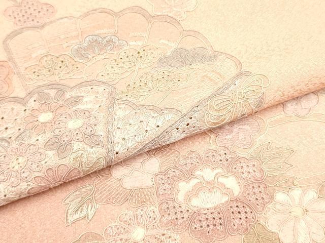 平和屋着物○中国三大刺繍 スワトウ刺繍 汕頭刺繍 総刺繍 訪問着