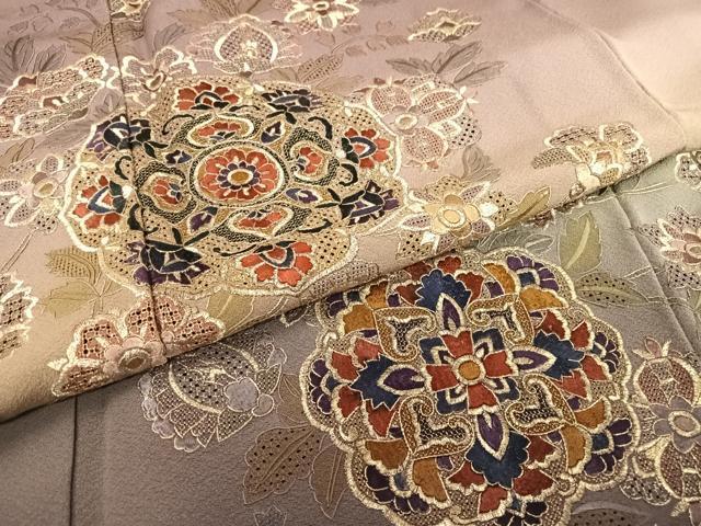 平和屋着物○総刺繍 中国三大刺繍 汕頭刺繍 スワトウ刺繍 訪問着 平和屋着物○総刺繍 中国三大刺繍 汕頭刺繍 スワトウ刺繍 訪問着