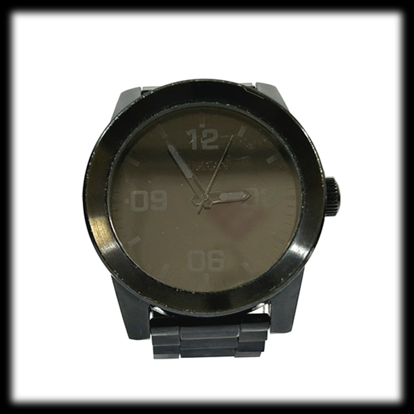 □ ニクソン □ NIXON メンズ クォーツ 腕時計 オールブラック □ ニクソン □ NIXON メンズ クォーツ 腕時計 オールブラック