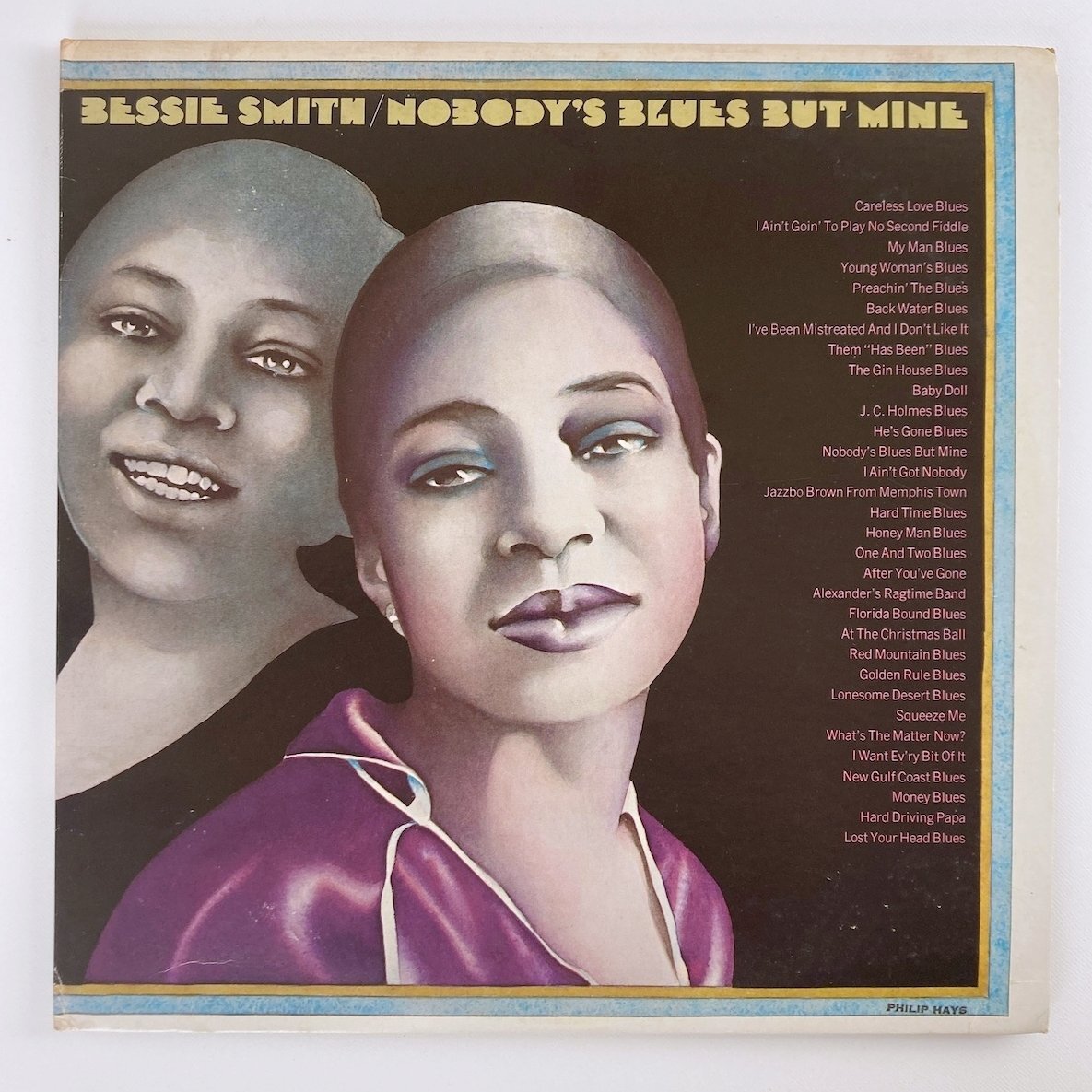 LP/ BESSIE SMITH / NOBODY'S BLUES BUT MINE / ベッシー・スミス / US盤 2枚組 COLUMBIA CG31093 5C06N_画像1