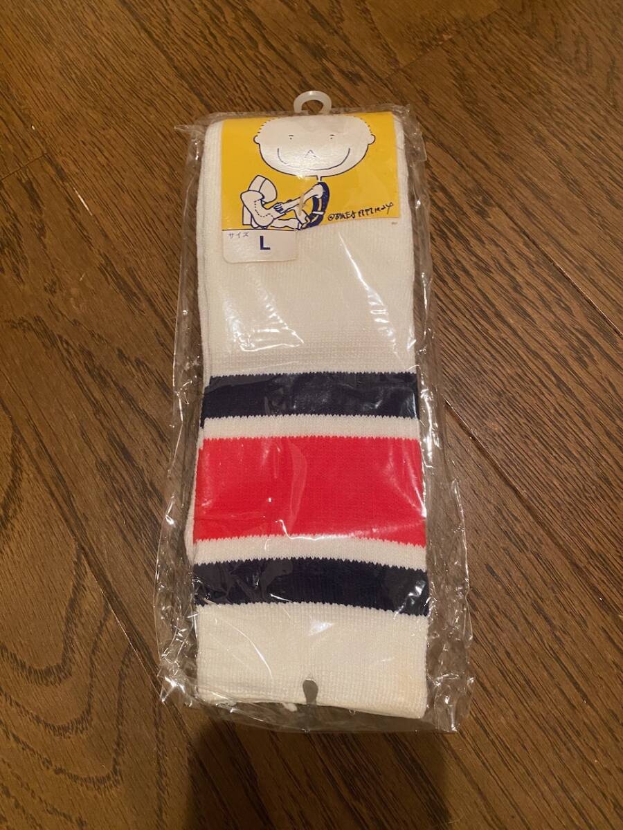 當(dāng)時(shí)物　未使用　デッドストック　サカイ　SAKAI　バスケットボールソックス　ハイソックス　サイズ：L　KK415３