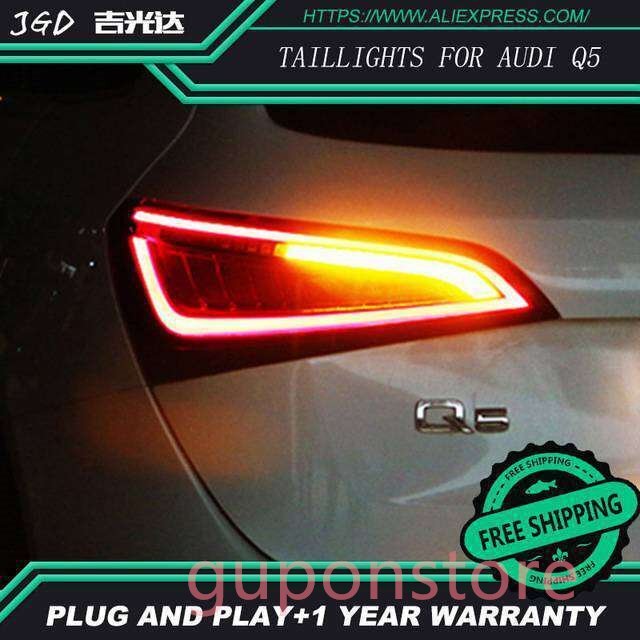 959 LED текущий . указатель поворота задние фонари задний фонарь Audi Q5 (2009-2015) тормоз лампа Turn лампа 