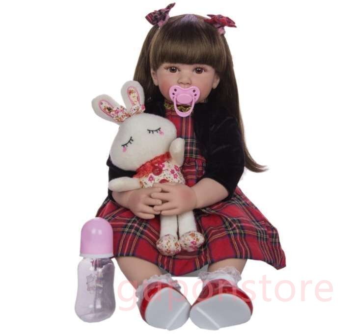 リボーンドール リアル 赤ちゃん人形 トドラードール ベビードール 60cm 高級 かわいい 洋服セット 女の子 ba002