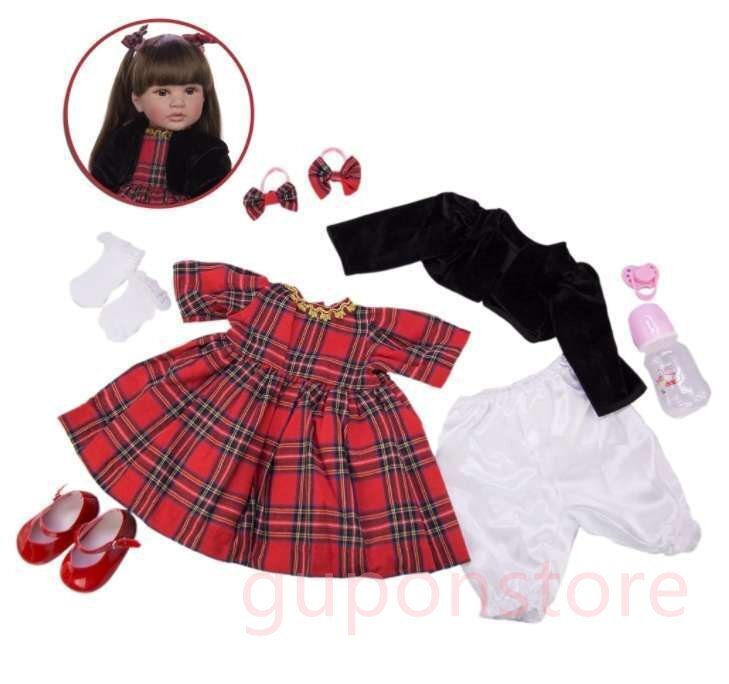リボーンドール リアル 赤ちゃん人形 トドラードール ベビードール 60cm 高級 かわいい 洋服セット 女の子 ba002