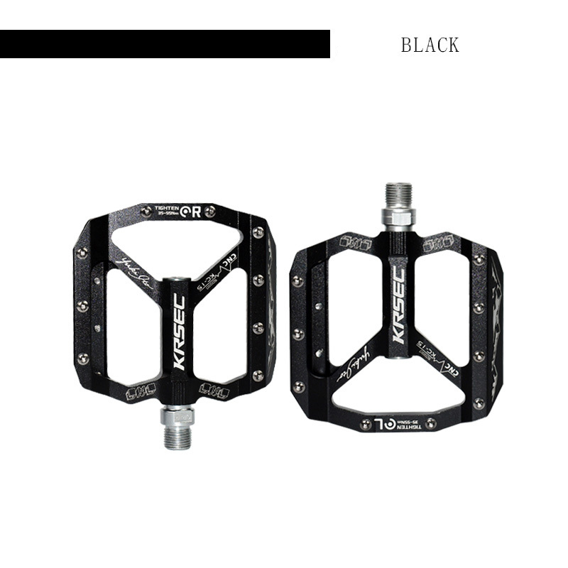 KRSEC MTBペダル 大型 フラットペダル ノンスリップ 滑り止め スパイク付 3色_画像7