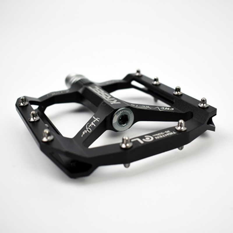 KRSEC MTBペダル 大型 フラットペダル ノンスリップ 滑り止め スパイク付 3色_画像4