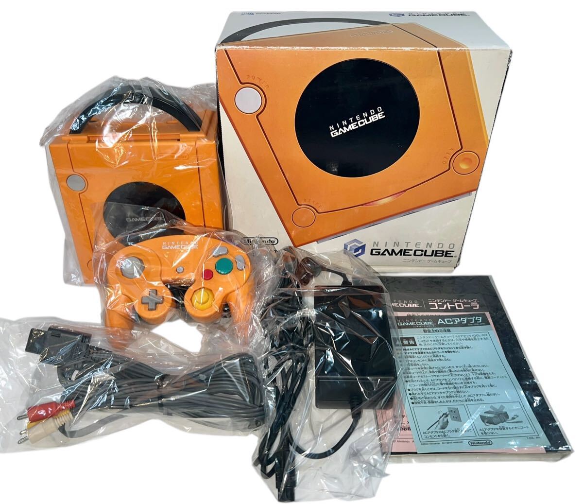 !_ Nintendo Game Cube корпус Nintendo GAMECUBE orange 