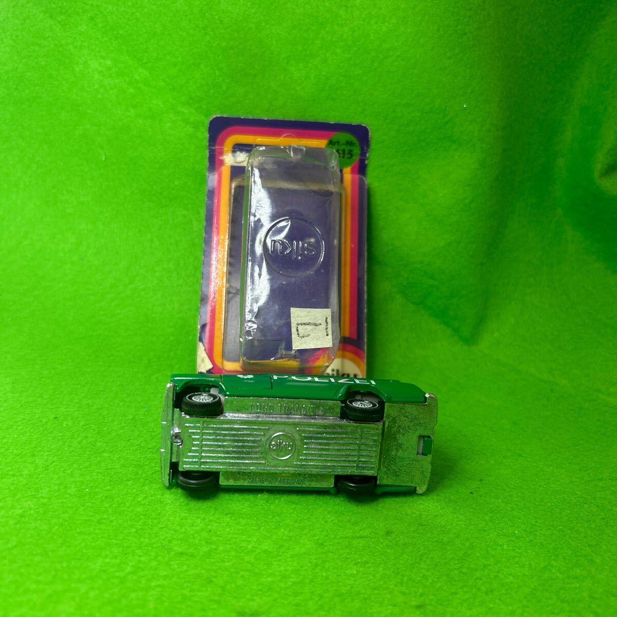 [ очень редкий ]SIKU - FORD ENGLAND - TRANSIT POLIZEI POLICE ось Ford патрульная машина полиция машина Германия производства 