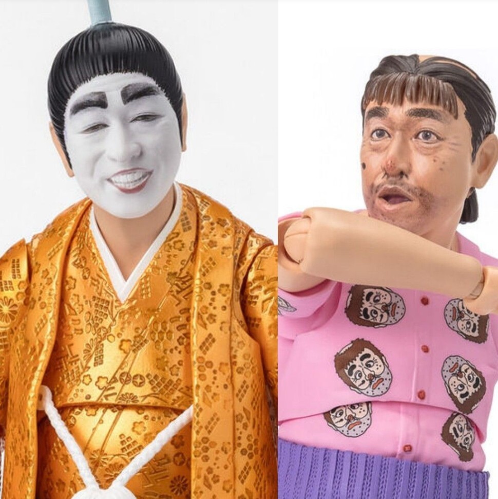 【S.H.Figuarts】志村けん 変なおじさん バカ殿様 ２体セット 即決リンカーン フィギュアストラップ HOTOHARA 蛍原（2025年