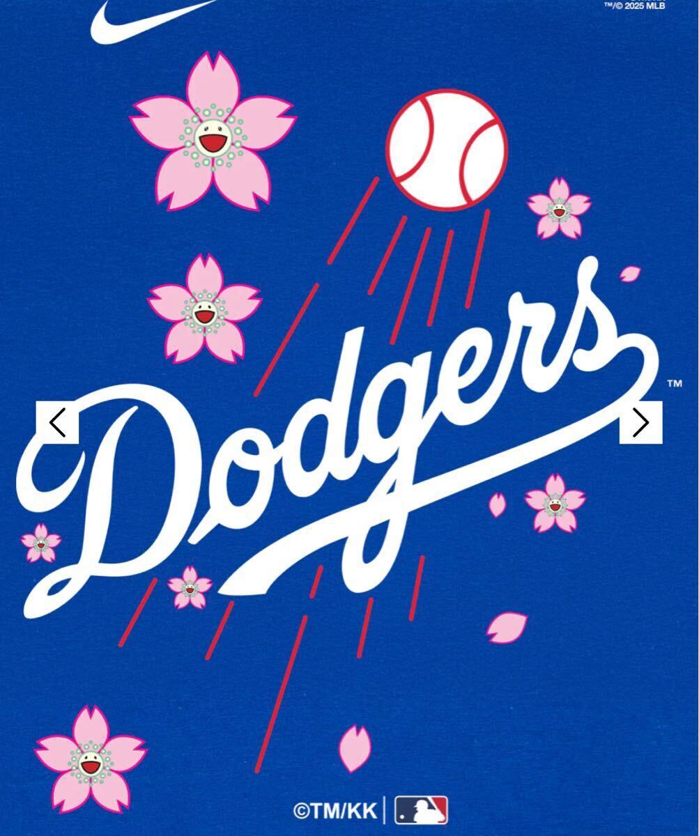 NIKE ナイキ ドジャース×村上隆 MLB東京シリーズ コラボ Tシャツ NIKE ナイキ ドジャース×村上隆 MLB東京シリーズ コラボ Tシャツ