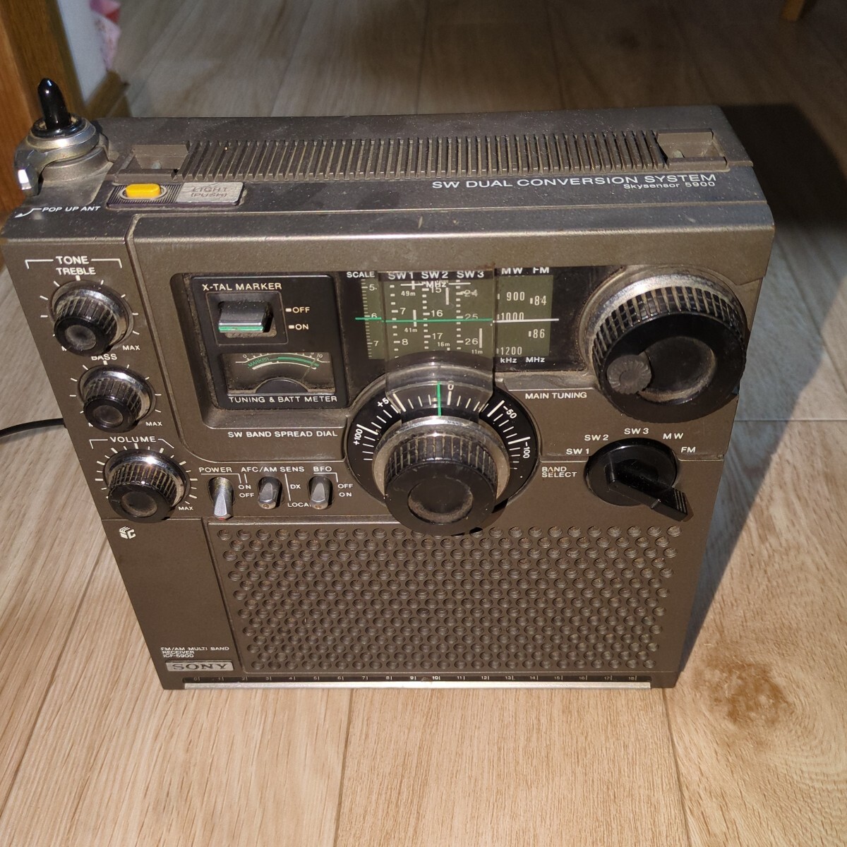 SONY スカイセンサーICF5900感度良好(アンティーク)|売買された SONY スカイセンサーICF5900感度良好(アンティーク)|売買された