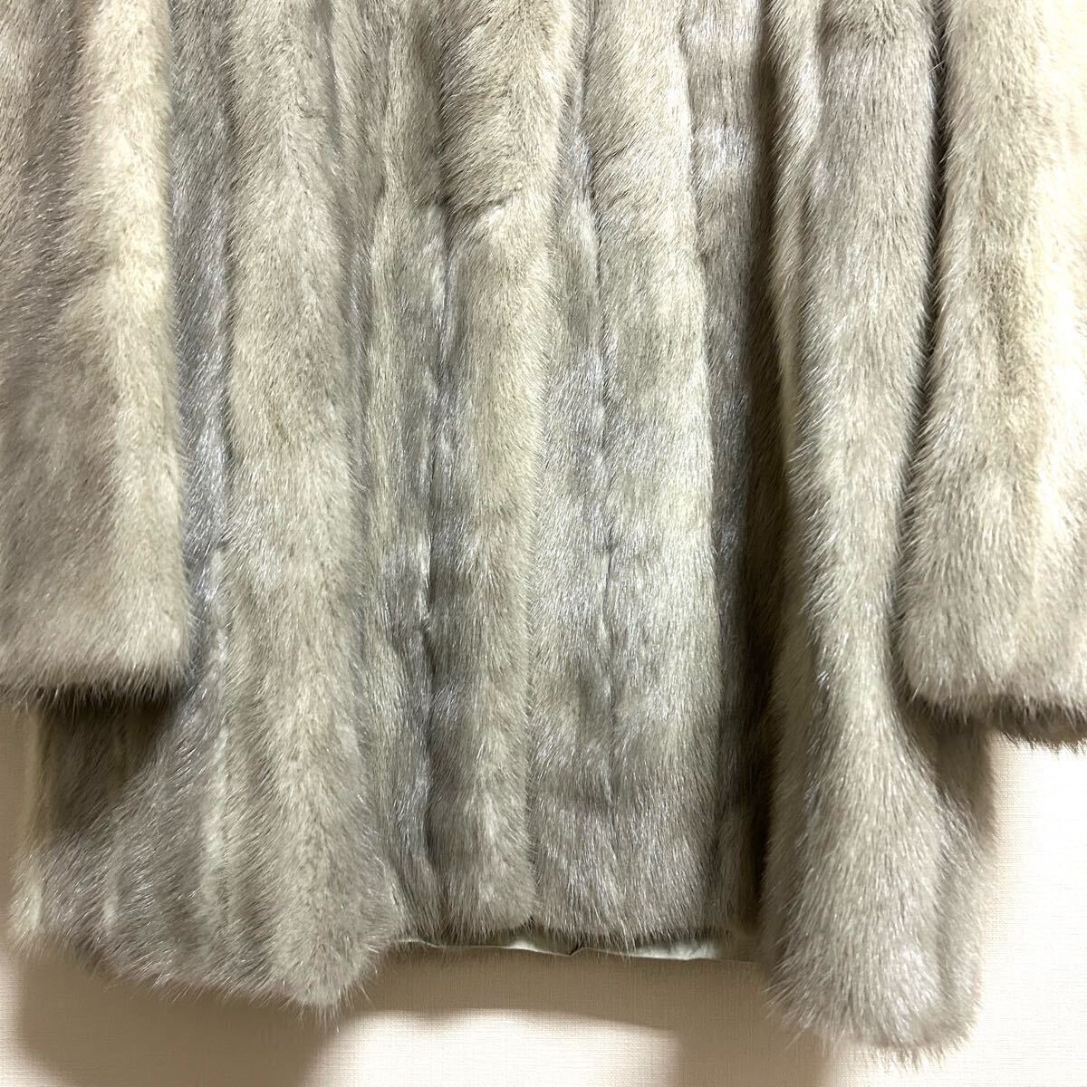 ENBA エンバ 毛皮 コート サファイアミンク MINK リアルファー ENBA エンバ 毛皮 コート サファイアミンク MINK リアルファー