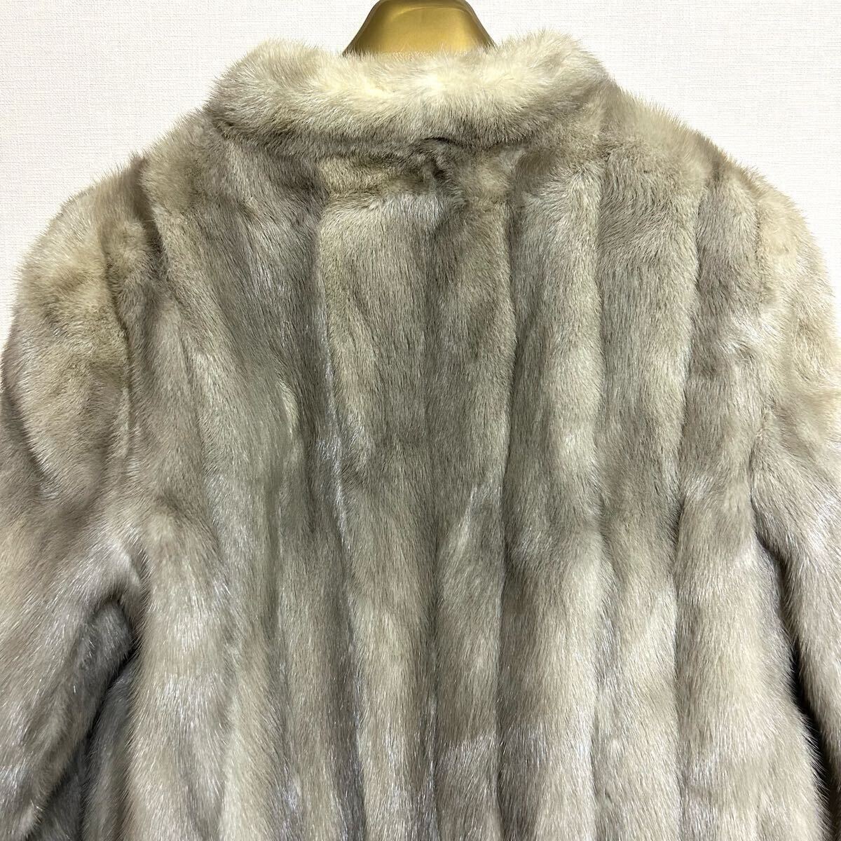 ENBA エンバ 毛皮 コート サファイアミンク MINK リアルファー ENBA エンバ 毛皮 コート サファイアミンク MINK リアルファー