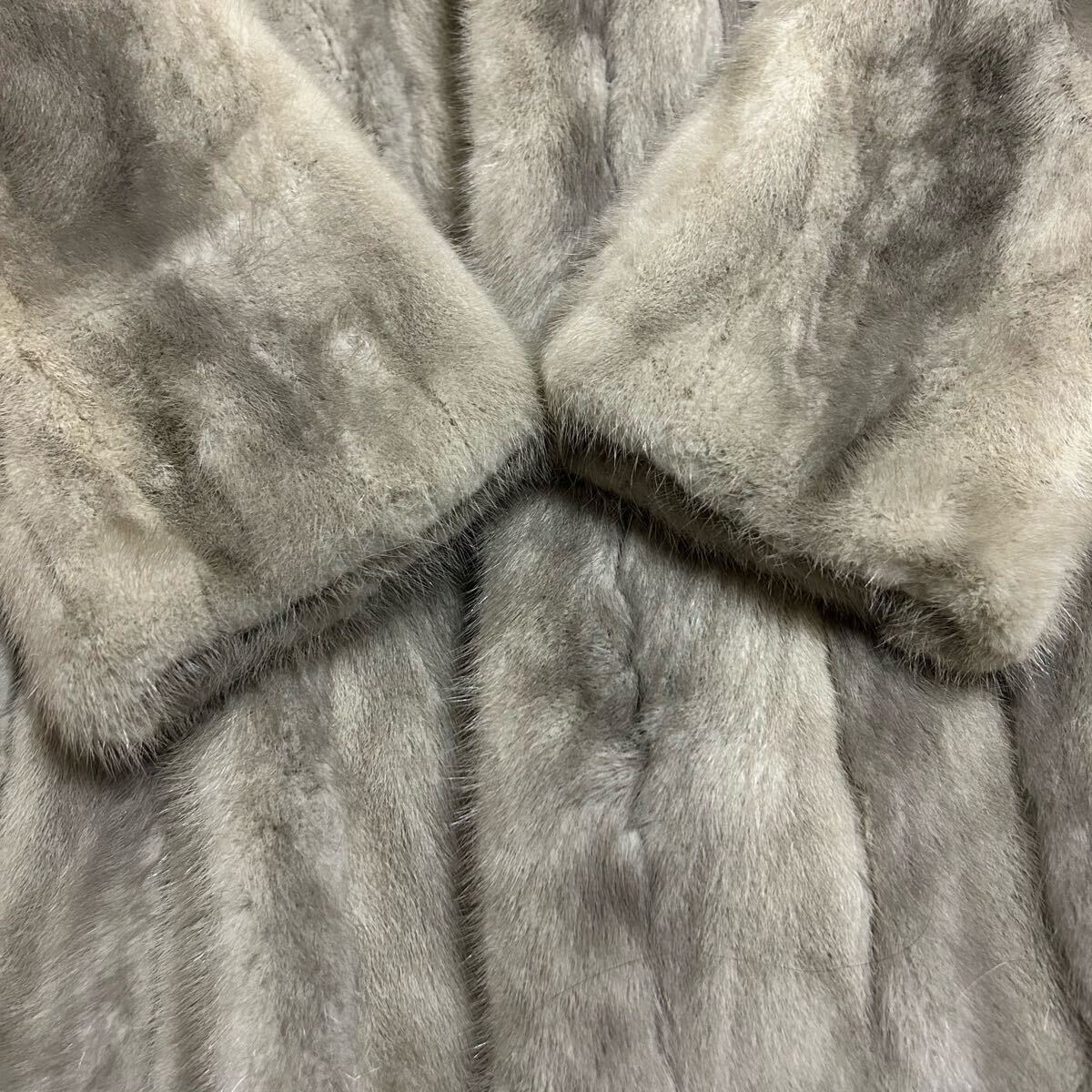 ENBA エンバ 毛皮 コート サファイアミンク MINK リアルファー ENBA エンバ 毛皮 コート サファイアミンク MINK リアルファー