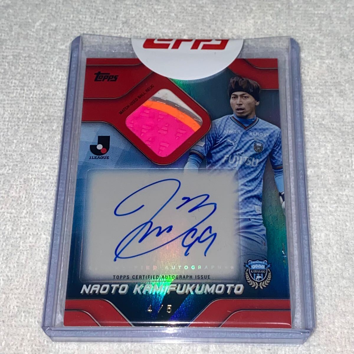 5シリ】Relic Red Foilboard topps 2024 Jリーグ 2024 川崎 5シリ】Relic Red Foilboard topps 2024 Jリーグ 2024 川崎