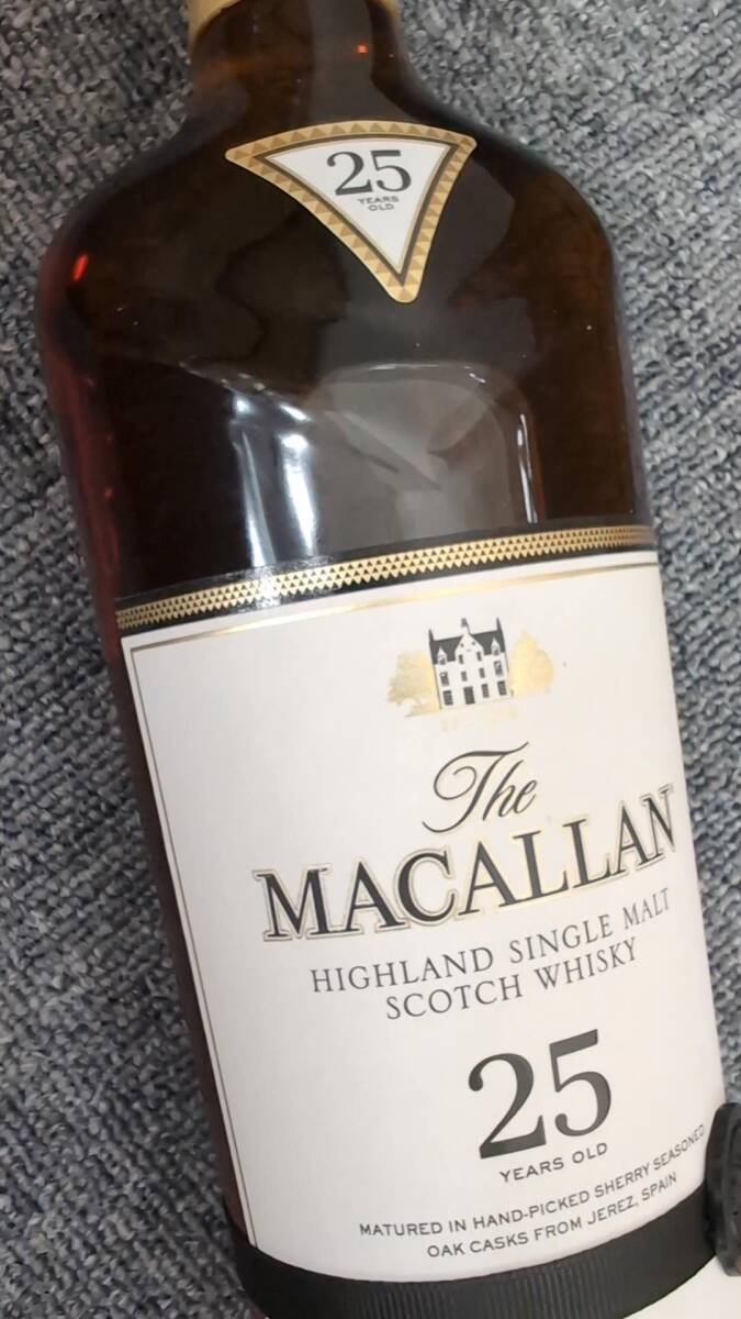 1円~ 新品未開封 ザ・マッカラン The MACALLAN 25年 2022 1円~ 新品未開封 ザ・マッカラン The MACALLAN 25年 2022