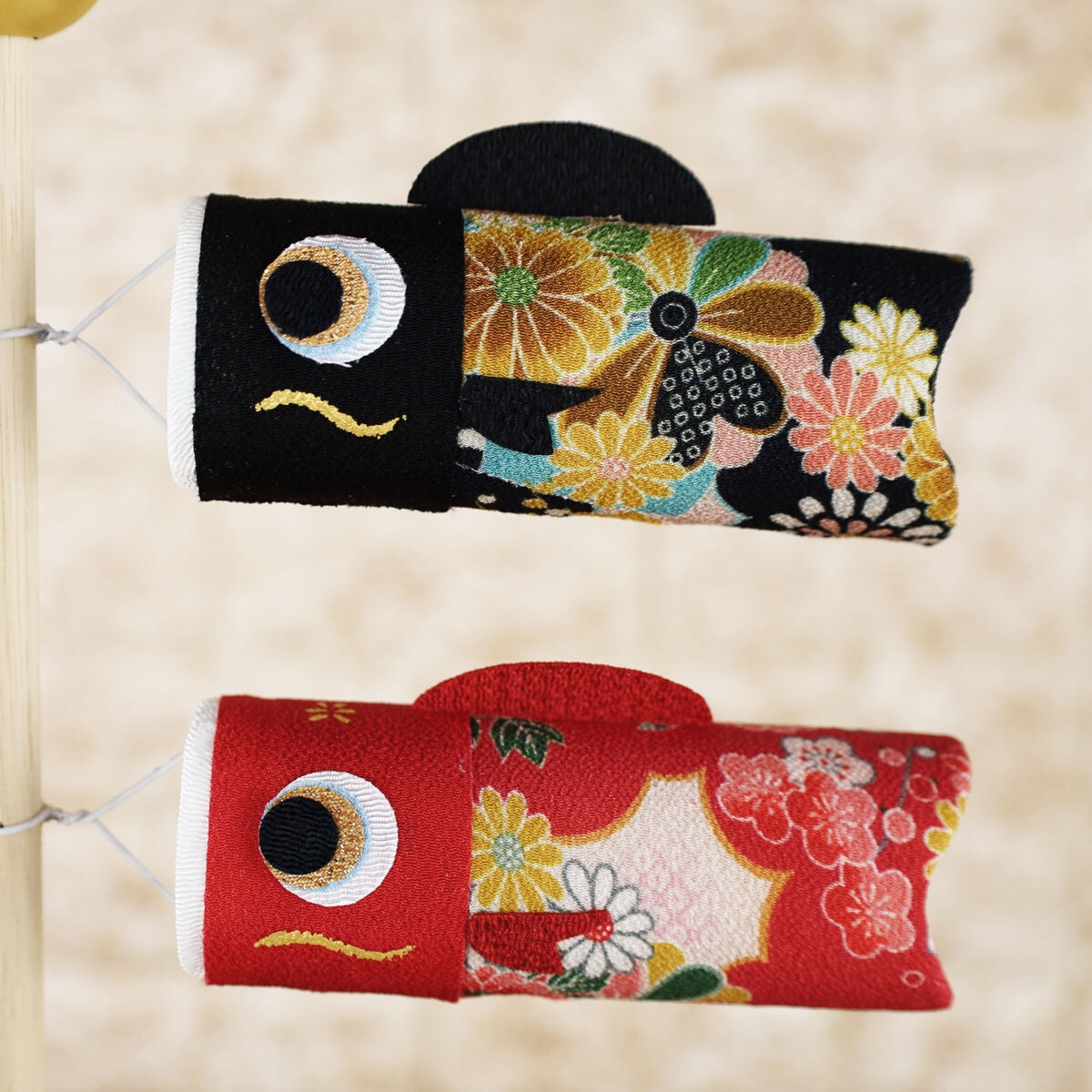 鯉のぼり 室內(nèi) おしゃれ こいのぼり 室內(nèi)用(和柄風(fēng)水鯉のぼり 2-334-1115)おしゃれ オシャレ かわいい 卓上 コンパクト