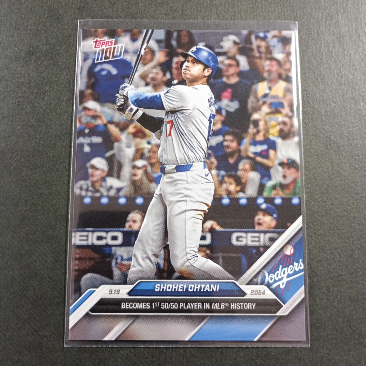 大谷翔平2024 Topps Now 50/50達成 #722(Topps)|売買された 大谷翔平2024 Topps Now 50/50達成 #722(Topps)|売買された