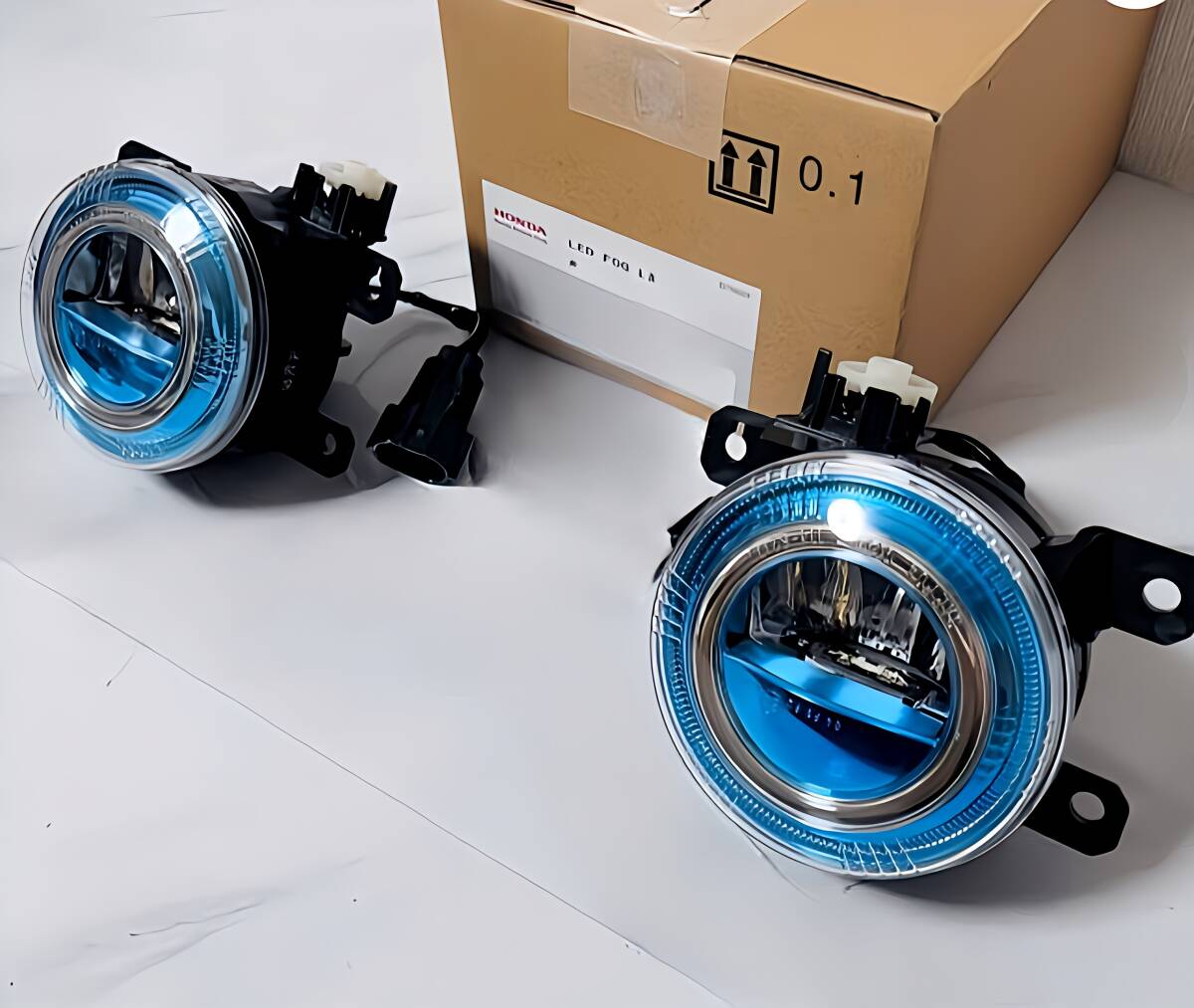 * редкий не использовался оригинальный Honda противотуманая фара противотуманные фары лампа прозрачный LED N-BOX N-WGN Fit Freed Fit N-ONE NONE N-VAN NVAN N-BOX