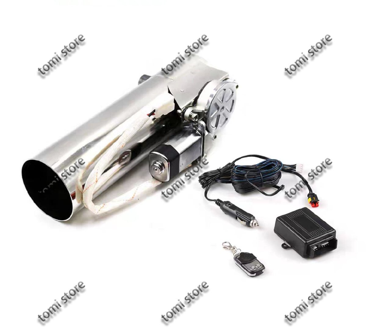  muffler громкость регулировка -50mm muffler для заменяемый электрический клапан(лампа) универсальный дистанционный пульт ECV глушитель Wagon R Copen Move Jimny 