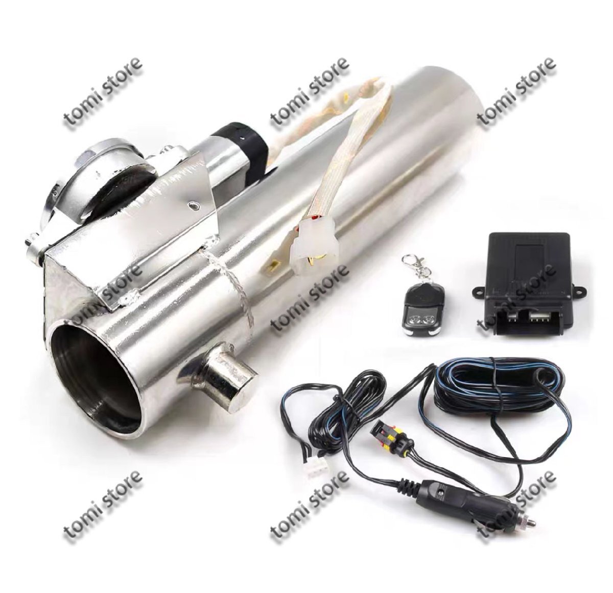  muffler громкость регулировка -50mm muffler для заменяемый электрический клапан(лампа) универсальный дистанционный пульт ECV глушитель Wagon R Copen Move Jimny 
