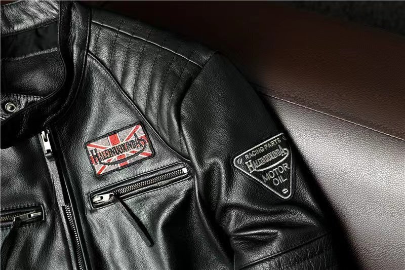 レザージャケット レトロ 本革 革ジャン コート メンズファッション ジャンパー ア S～6XL