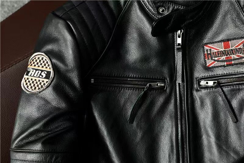 レザージャケット レトロ 本革 革ジャン コート メンズファッション ジャンパー ア S～6XL