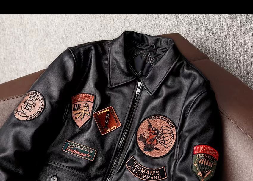 ライダース レザージャケット シープスキン 本革 バイクレザー メンズファッション 革ジャン S～5XL