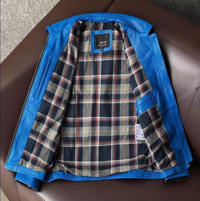 ●稀少 レザージャケット シングルライダース 牛革 カウハイド 本革 革ジャン バイクレザー メンズファッション アメカジ ろうけつ S～5XL