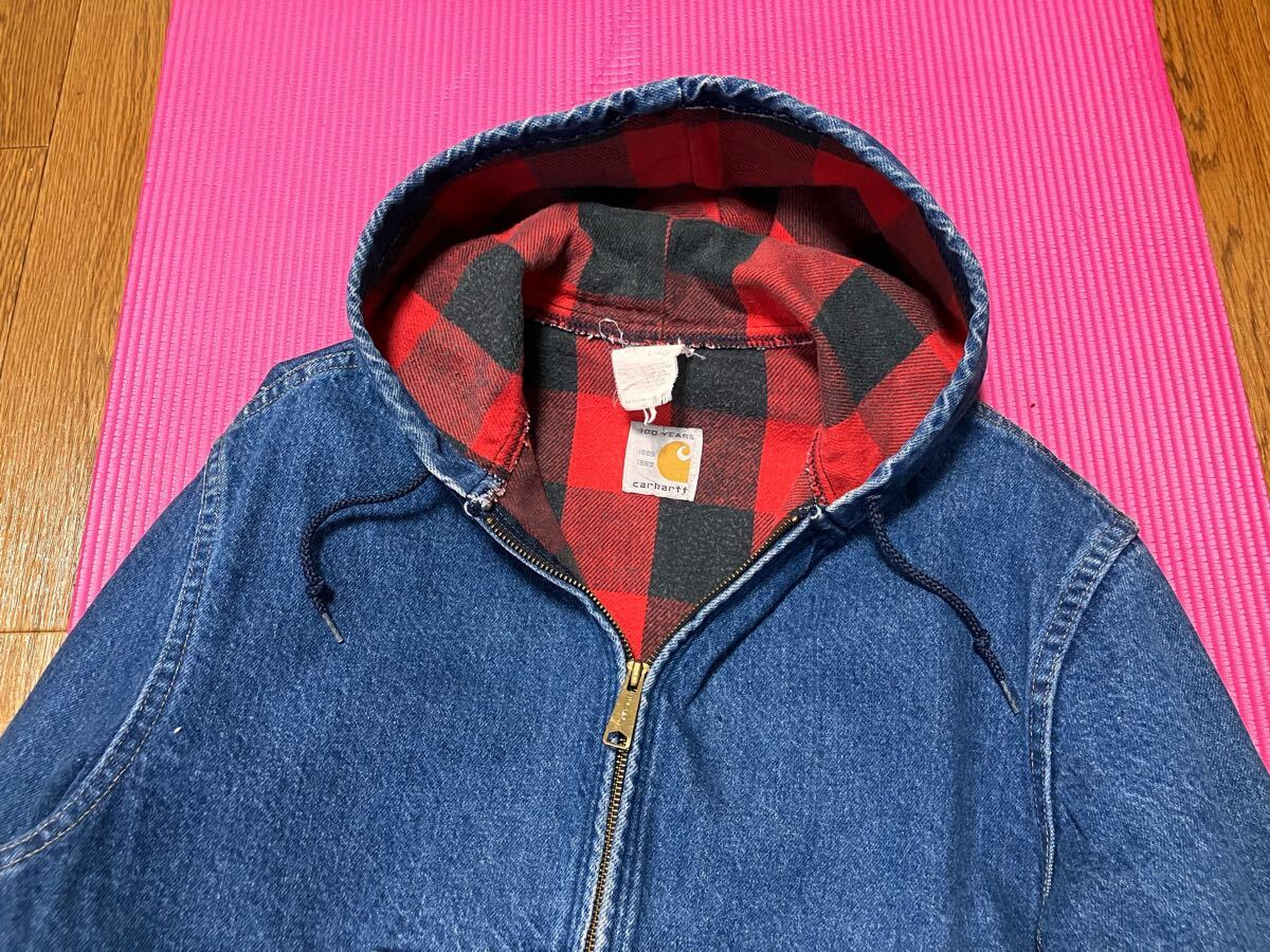 80s Carhartt カーハート アクティブジャケット パーカ 100周年 80s Carhartt カーハート アクティブジャケット パーカ 100周年