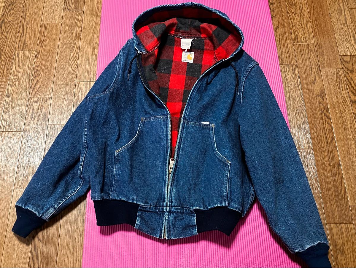80s Carhartt カーハート アクティブジャケット パーカ 100周年 80s Carhartt カーハート アクティブジャケット パーカ 100周年