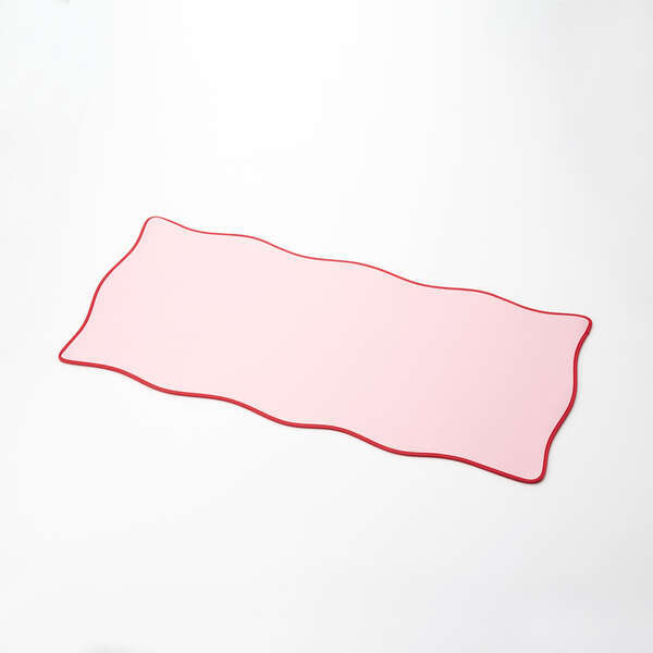  настольный коврик [UKIU] волна. подобный wave линия . шт ..2 цвет. Contrast . прекрасный bai цвет дизайн : MP-UKDM01PN